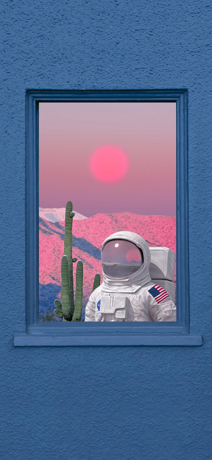 2021ins精选宇航员手机壁纸图片，来自宇宙的浪漫