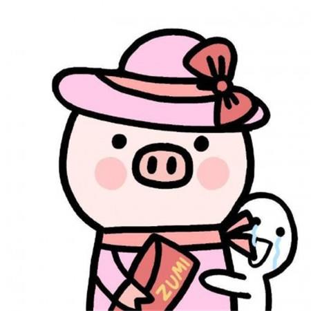 十一月最新卡通可爱小猪猪唯美头像图片