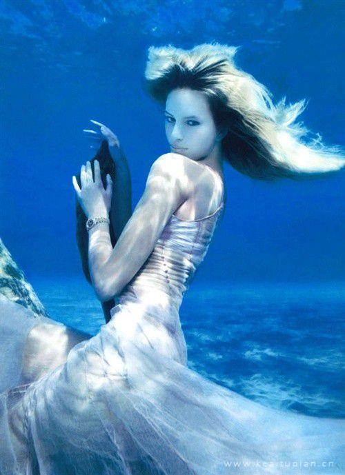 超美梦中的美人鱼有朝会在海底相遇图片