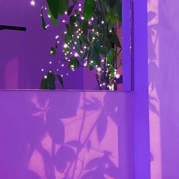 唯美梦幻紫色天空治愈系色调，紫色梦幻天空系列图片