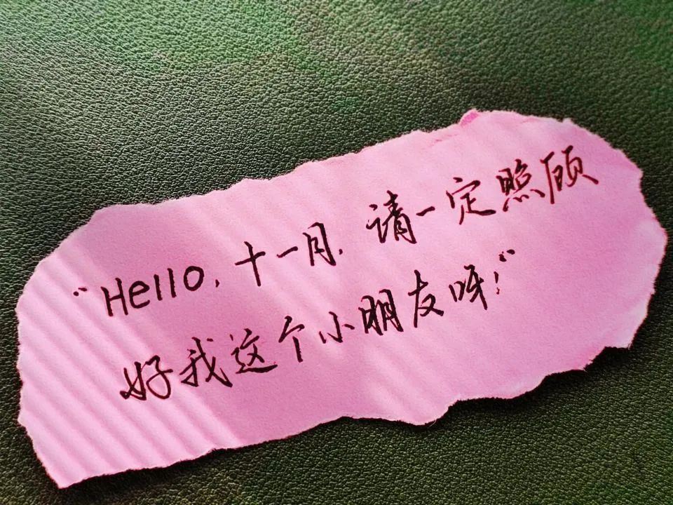 适合11月1日发朋友圈的句子！