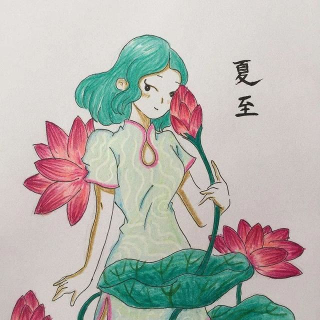 夏至的朋友圈文案，夏至祝福语动态图片！