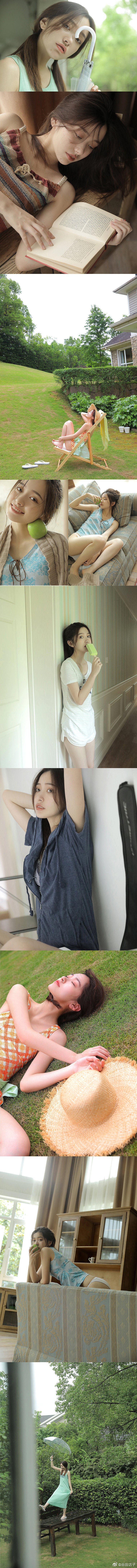 领家女孩清纯美女生活照写真集