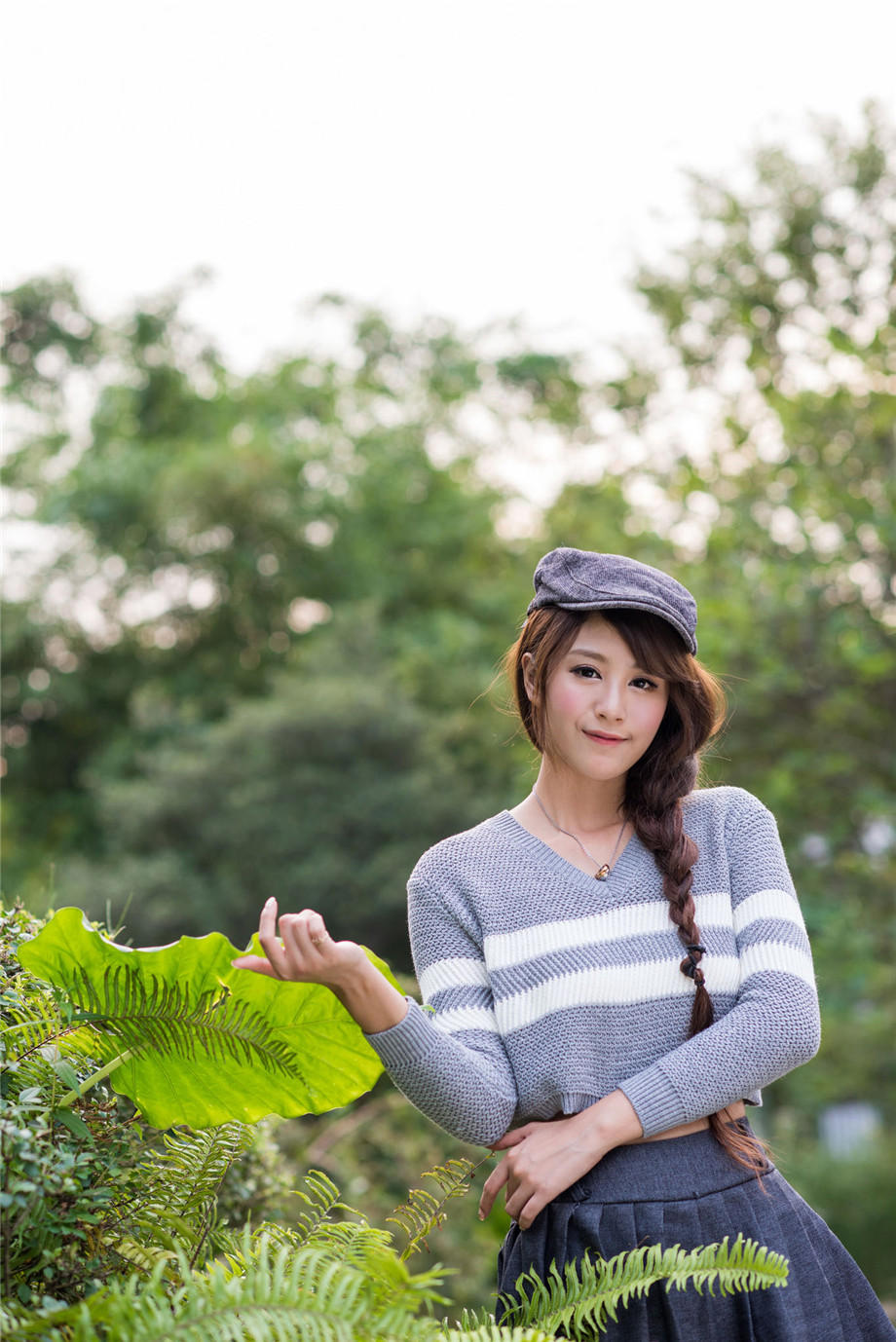 清纯美女夏晴miso外拍写真图片