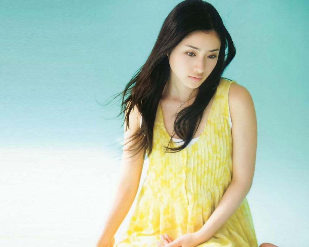 日本美女石原里美治愈笑容小清新写真套图