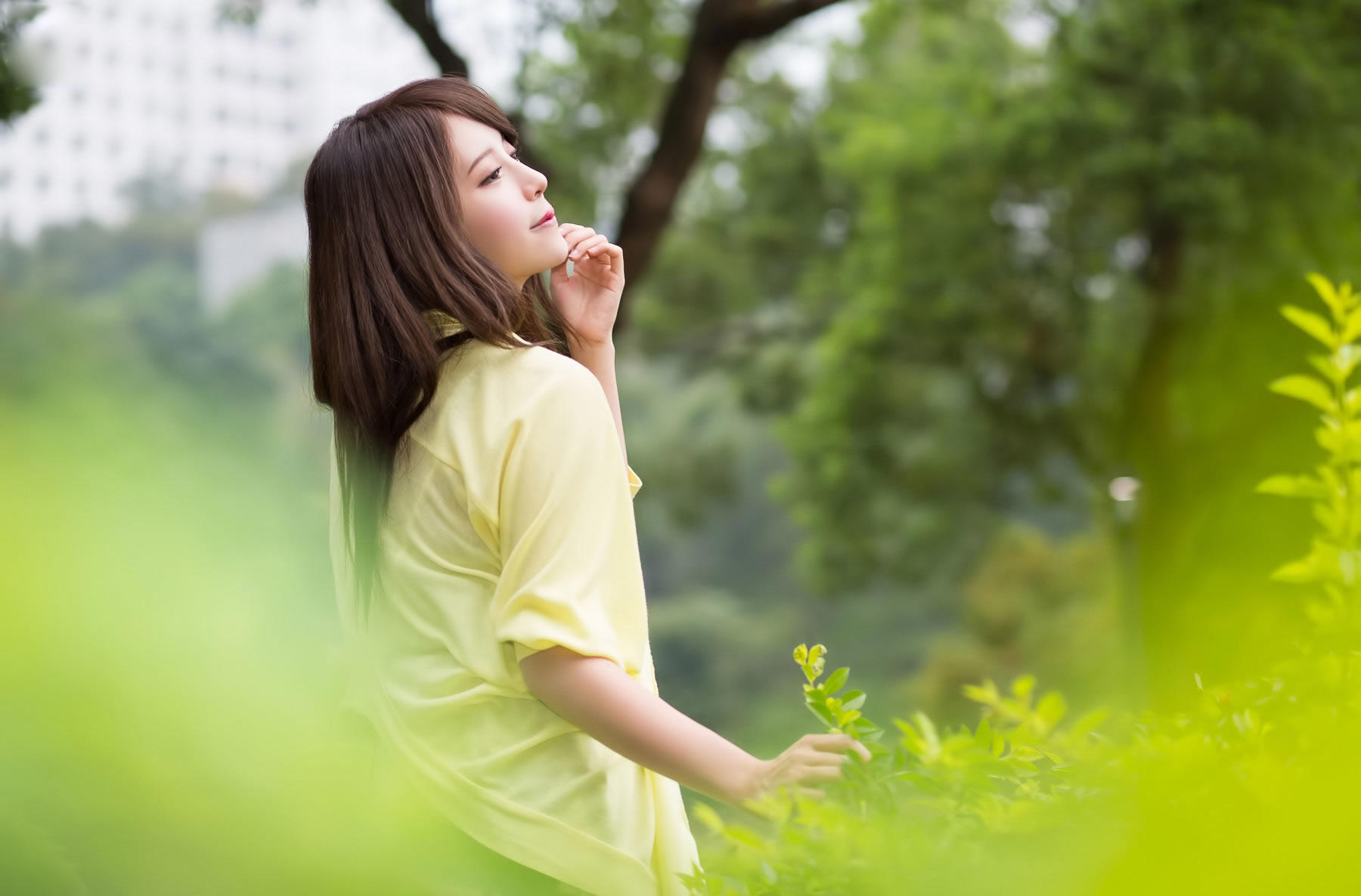 大眼睛美女张齐郡清纯唯美写真